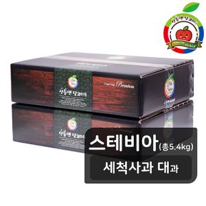 [스테비아 대과] 산들앤 스테비아 세척사과 2 box(총 5.4kg)