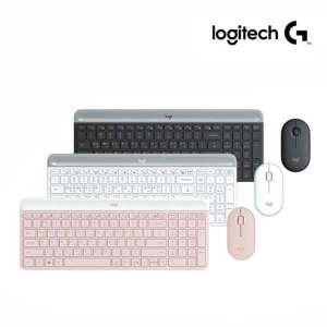 [Logitech]로지텍코리아 MK470 슬림 무선 콤보 키보드마우스 세트 (정품) + 키스킨 포함