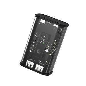 리큐엠 22.5W 고속충전 투명 보조배터리 9000mAh 잔량표시 동시충전 QP10B