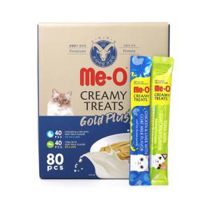 미오 프리미엄 산양유 크리미 버라이어티 치킨리버 참치 15g x 80pcs