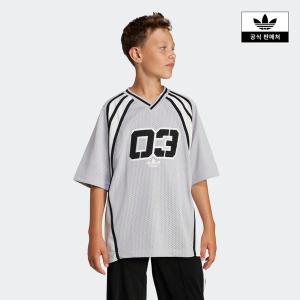 [아디다스키즈](타임스퀘어점패션관)[adidas kids] (A130-A160) OV JERSEY 티셔츠 (JC7323)