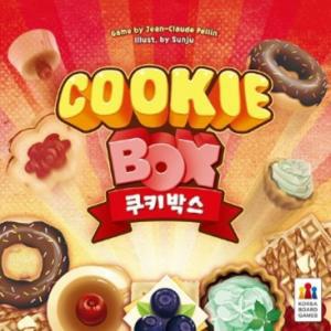 코리아보드게임즈 쿠키박스/6세 2-4인용 15분 보드게임 맛있는 쿠키를 누구보다 빠르게