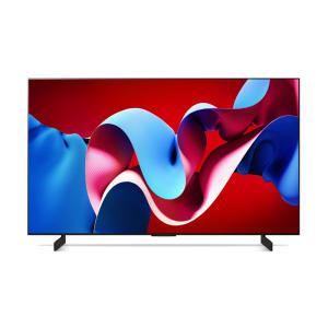 LG전자 올레드 evo 4K UHD TV 알파9 AI 프로세서 105cm OLED42C4KNA 스탠드형 (T) *재고보유* 빠/른/배/송