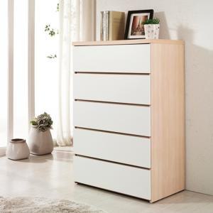 [보루네오]모던 심플 속깊은 5단 광폭 서랍장 (가로 80cm, 높이 1.2m, 깊이 50cm)