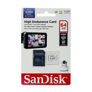 샌디스크 마이크로SD 메모리카드 High Endurance 64GB QQNR EL