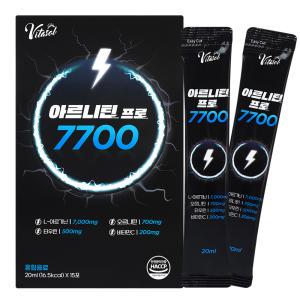 아르기닌 비타솔 아르니틴 프로 7700 20ml 1박스 (15포) 오르니틴 L 엘 아르지닌