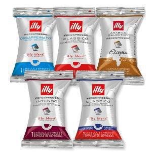 illy 일리 머신 전용 싱글 커피 개별 캡슐 총 100캡슐 (7종/맛선택)