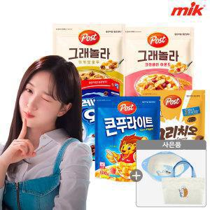 [15%중복쿠 폰]포스트 콘푸라이트 600g x 3개+크리치오에코백 /포스트시 리얼+오즈맨시