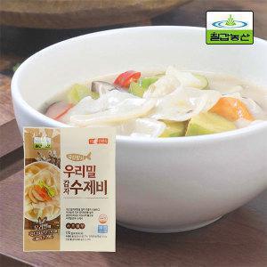 [내일도착] 칠갑농산 우리밀 감자수제비 170g x 8개 (총 8인분) [스프포함]