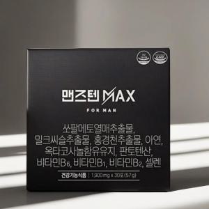 맨즈텐맥스 30포 1박스 1개월분 전립선영양제 사군자 쏘팔메토 +쇼핑백 선물세트