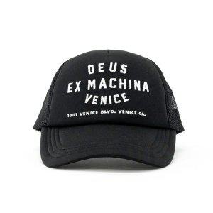 [Deus ex machina]데우스엑스마키나 베니스 어드레스 트러커 캡 모자BLACK DMA47620 BLK