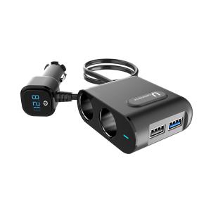 QC3.0 퀵차지 차량용 고속충전기 시거잭 2구 멀티 USB 핸드폰 충전 시가잭