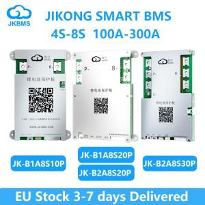 JIKONG JK BMS 액티브 밸런스 리튬 이온 Lifepo4 Lto 배터리용 스마트 히트 캔 3S 4S 5S 6S 7S 8S 12V 100A