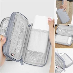 이어폰 충전기 선 케이블 보관 파우치 가방 정리정돈 USB 카드 수납함