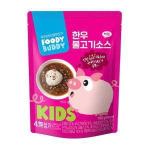 푸디버디 한우 불고기소스 100g 엄마반찬 밑반찬 입맛도는반찬 아기반찬 맛있는반찬