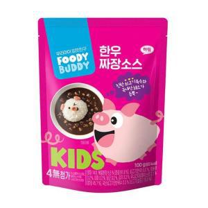 푸디버디 한우 짜장소스 100g 엄마반찬 밑반찬 입맛도는반찬 아기반찬 맛있는반찬