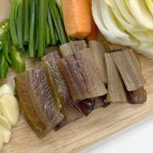 [보섭이네푸드]포항구룡포 명물 청어과메기 200g(5미)+야채세트