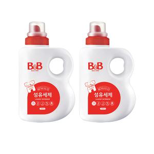 n비앤비 섬유세제(용기)1500ml 2개