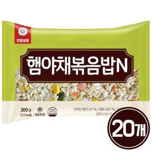 천일 햄야채 볶음밥 300g x 20봉 / 냉동밥 볶음밥