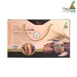 [자연의선택][10+1] 마죽 종합선물세트 6호 900g(호박마죽300g/검은콩마죽300g/15곡참마밀300g)