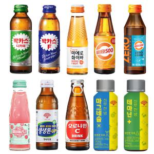 100ml x 50병 병드링크 모음 비타500/박카스/오로나민/미에로/비타업/헬씨올리고