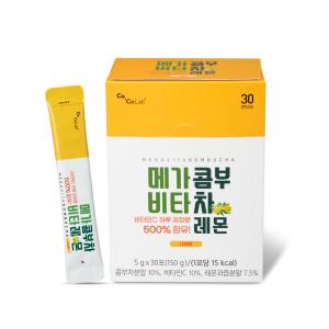 [소비기한 임박] 코코랩 메가비타콤부차 레몬. 5g, 30개입, 1개