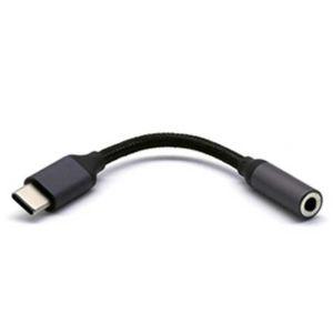 [모두쇼핑]USB 3.1 C타입 to 스테레오 AUX 젠더 메쉬 고급형 스마트폰이어폰젠더 휴대폰이어폰젠더 핸드폰