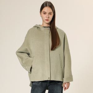 [보니스팍스](본사직영)후드 핸드메이드 숏 자켓-BB41HC060