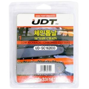 UDT 체인톱날 엔진톱 벌목 91x28.5T 16in관리용품 전동공구 전기톱 산업 체인톱