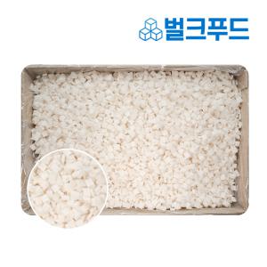 냉동 다진 오징어(몸) 4kg 다이스 (해물전, 콩나물국밥)