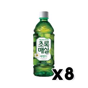 초록매실 마일드 저칼로리 페트음료 500ml x 8개