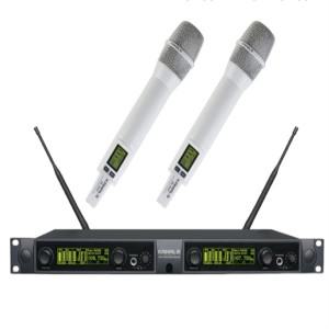카날스 BK-3002 2CH 최고급 무선마이크 시스템 / 핸드마이크 BK-900 2EA (화이트)