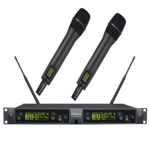카날스 BK-3002 2CH 최고급 무선마이크 시스템 / 핸드마이크 BK-900 2EA (블랙)