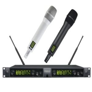카날스 BK-3002 2CH 최고급 무선마이크 시스템 / 핸드마이크 BK-900 2EA (블랙+화이트)