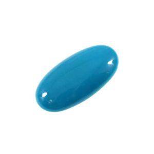 터키석 오발캐보션 원석 12.1ct
