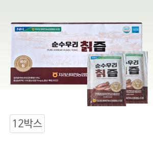 지리산마천농협 순수우리 칡즙 70ml 30포 12박스 국산 칡 6년근홍삼농축액 TD