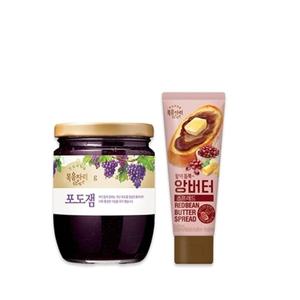 포도잼 370g+앙버터스프레드 120g