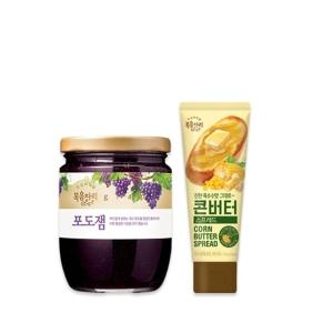 포도잼 370g+콘버터스프레드 130g