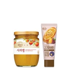 사과잼 370g+고구마버터스프레드 100g