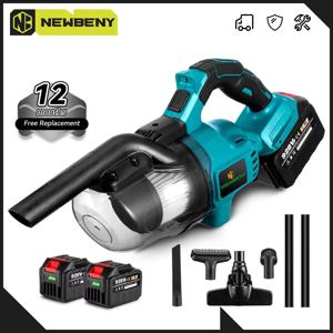 NEWBENY 휴대용 무선 전기 진공 청소기, 효율적인 가정용 산업 건설 청소 도구, Makita 18V 배터리용