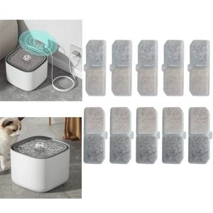 12pc/24pc 애완 동물 물 분배기 필터 고양이 식수 필터 필터 (이 제품에는 칩만 있습니다)