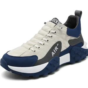 두꺼운 단독 남성 운동화 패션 남자 신발 다목적 Vulcanized 신발 레이스 업 야외 운동화 Anti-slip Zapatillas De Hombre