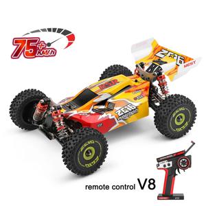 WLtoys 144001 144010 4WD RC 자동차, 전기 고속 레이싱 카, 오프로드 드리프트 리모컨 차량 장난감, 2.4G, 60 km/h, 75 km/h