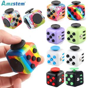 Fidget Cube Antistress 핸드 스피너 감압 장난감 자폐증 ADHD 불안 감각 장난감 어린이를위한 성인 스트레스 릴리프 장난감