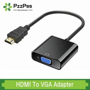 HDMI-VGA 어댑터 케이블 1080P HDMI 호환 남성-VGA 여성 디지털-아날로그 비디오 변환기 PC 노트북 PS4 TV 상자