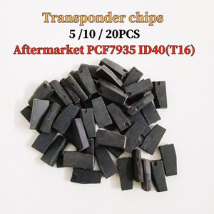 5/10/20PCS 2024 ID40 애프터마켓 빈 PCF7935 (T16) PCF7935AA PCF7935AS 트랜스폰더 칩 PCF 7935로 교체