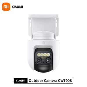 새로운 Xiaomi 야외 카메라 CW700S 2.5K CCTV 풀 컬러 야간 투시경 WiFi 400만 픽셀 IP66 스마트 홈 사운드 및 라이트 경고