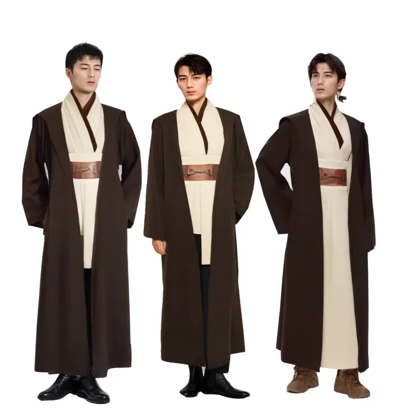 새로운 코스프레 정장 할로윈 의상 은하계 코스프레 전사 제다이 기사 전체 의상 어린이/성인 멀티 사이즈 사용 가능