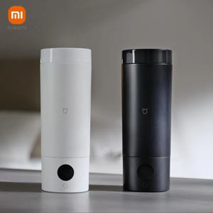 새로운 XIAOMI Mijia 휴대용 전기 주전자 2, 스마트 온도 절연 여행 주전자 물 보일러 난방 보온병 컵 350ml