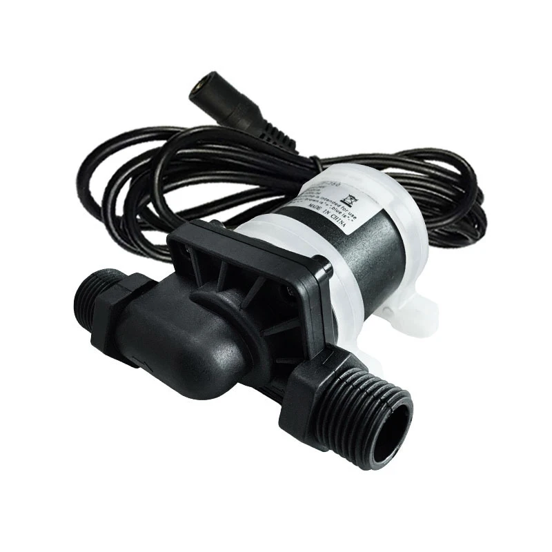 12V 24V DC 다기능 브러시리스 워터 펌프 DC 펌프 부스터 펌프 따뜻한 공기 수냉식 순환 펌프 1/2 